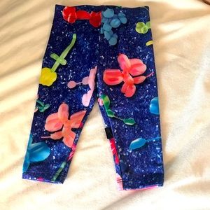 Super cute Capri length balloon animal leggings
